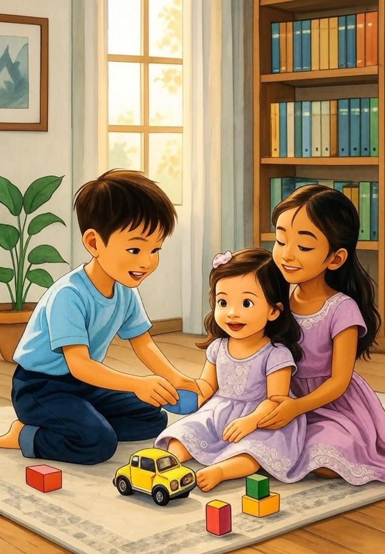 The wonderful world of Murali and Hridya; Chap 5: Let Your Sibling Know You Love Them