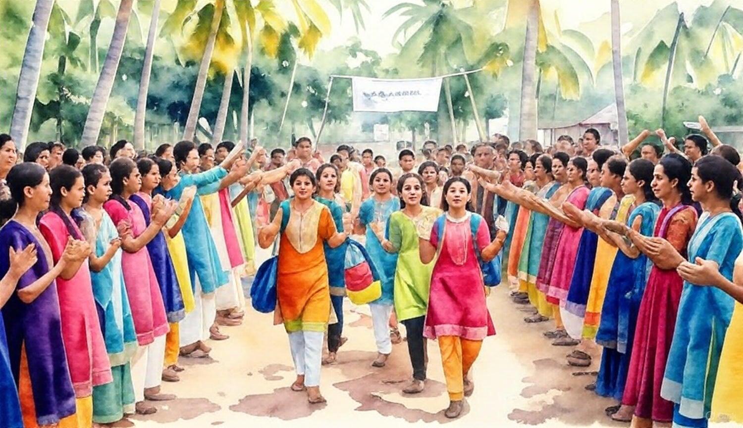 The wonderful world of Murali and Hridya: Chap 22: In the Camp: An Everlasting Goodbye Day