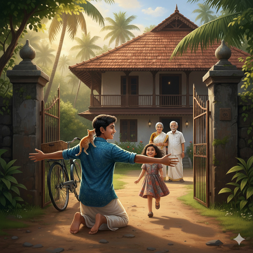 The wonderful world of Murali and Hridya: Chap 23: Back at Sweet Home